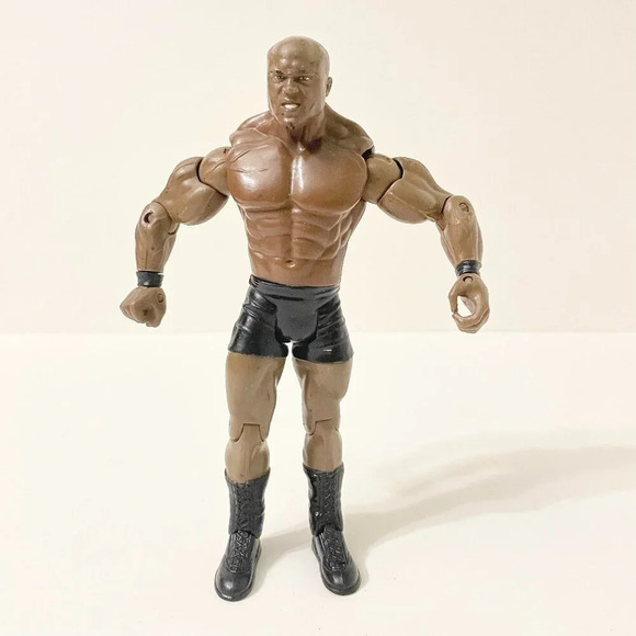 2003 Jakks WWE WWF Bobby Lashley Wrestling Figure Loose - Picture 1 of 16